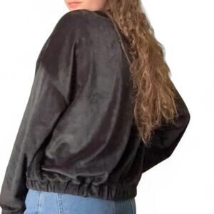 Black Velvet Pullover